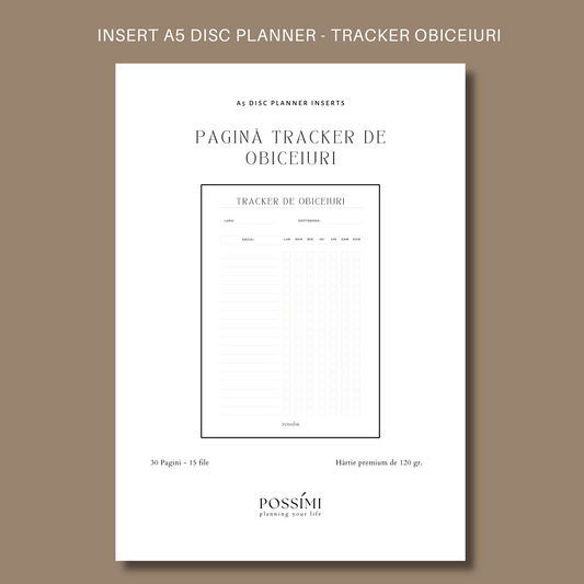 INSERT TRACKER OBICEIURI